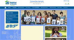Desktop Screenshot of habitattn.org